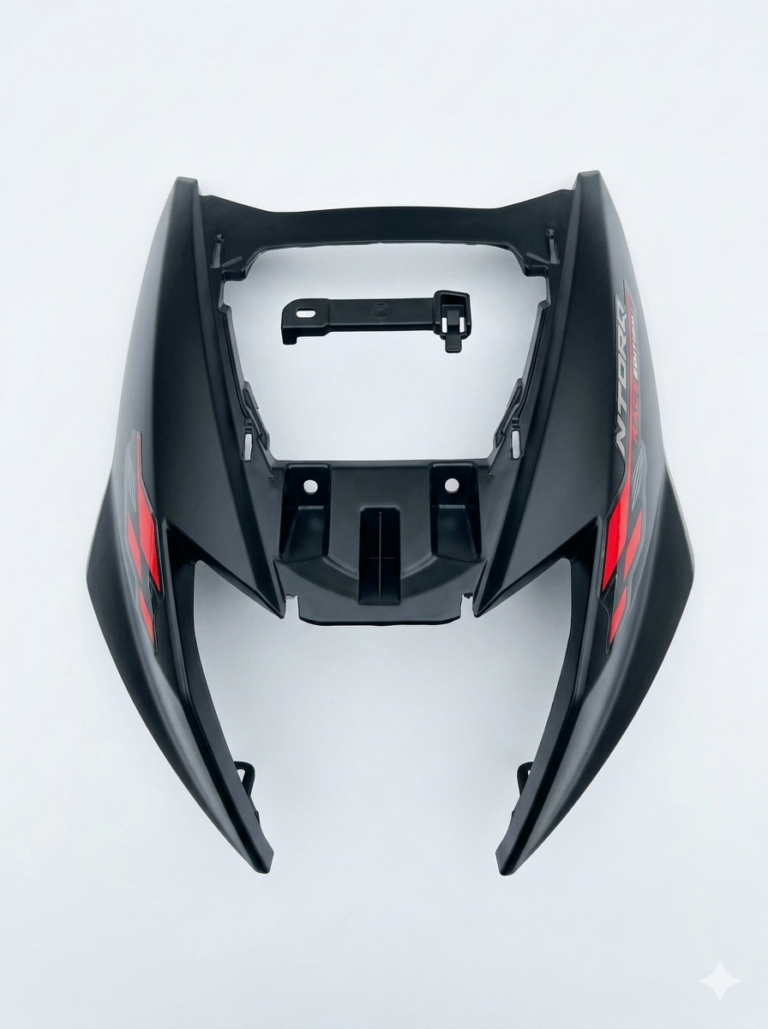 FRONT NOSE NTORQ BLACK(RED)