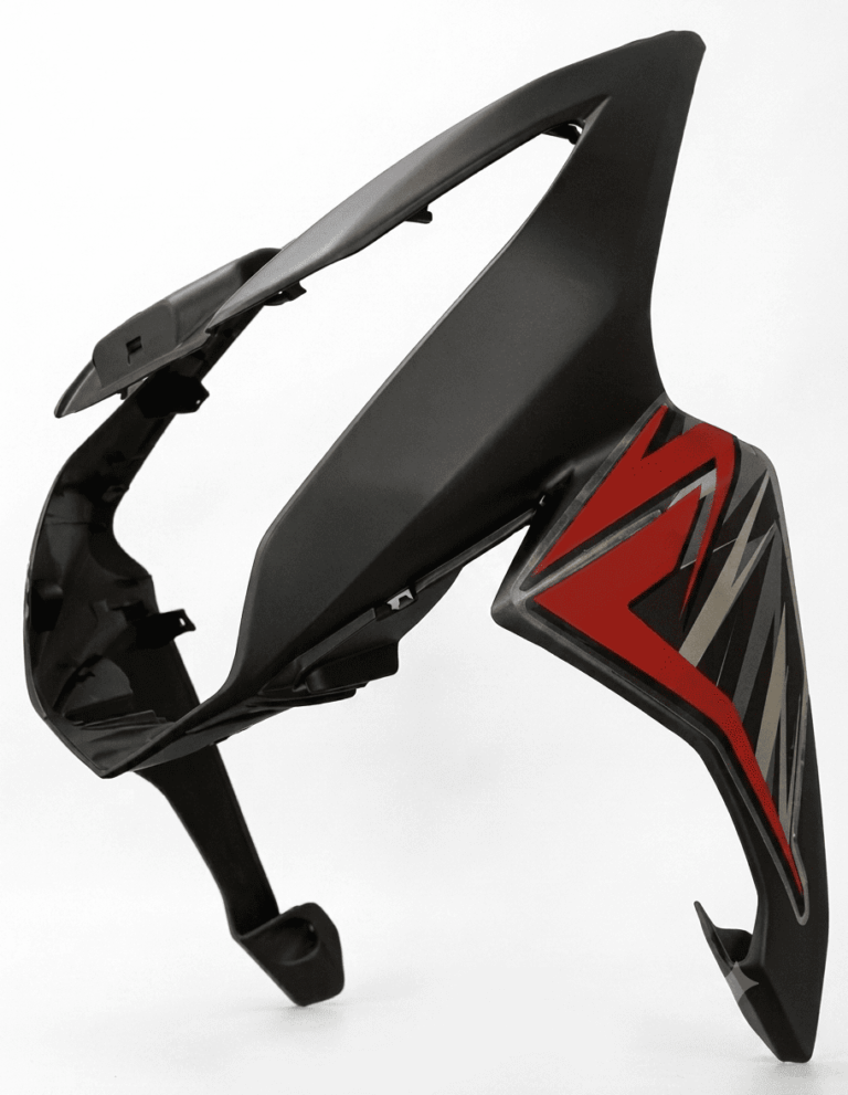 FRONT NOSE DIO BS4 M.BK(RED)