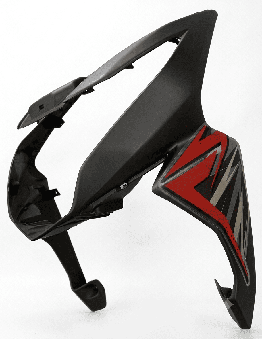 FRONT NOSE DIO BS4 M.BK(RED)