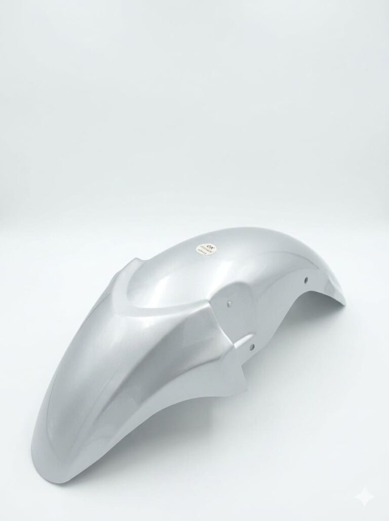 FRONT MUDGUARD CD DLX SILVER
