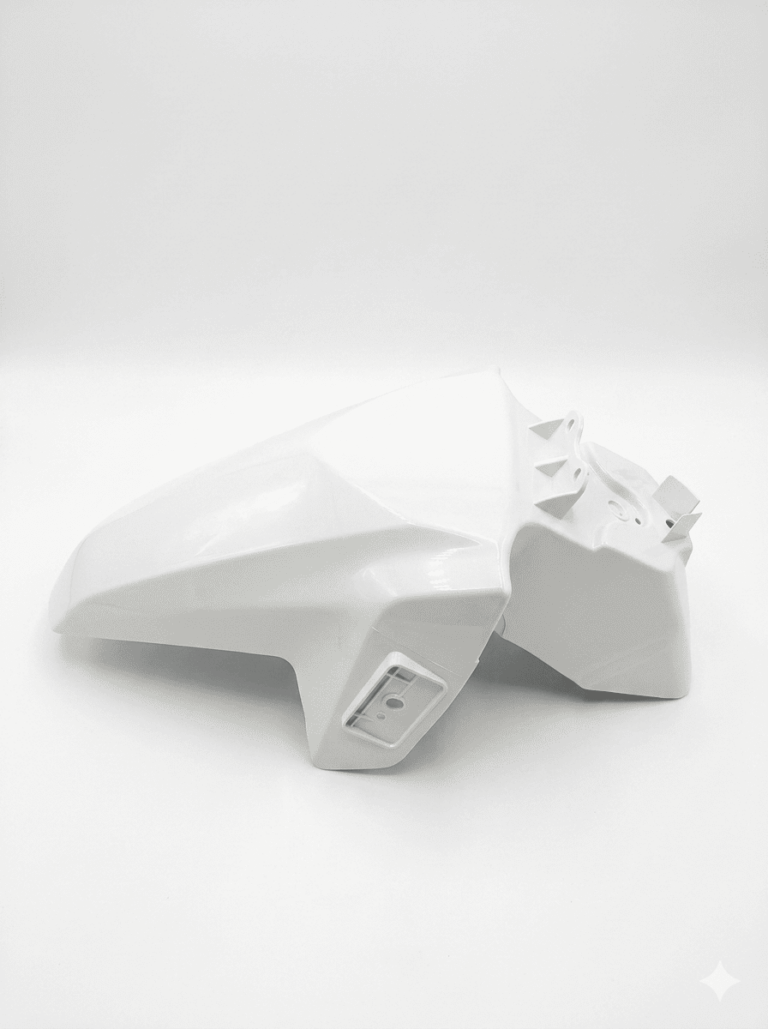 FRONT MUDGUARD DIO BS6 WHITE