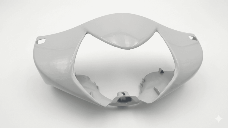 HEAD LIGHT VISOR AVIATOR WHITE